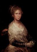 Francisco de Goya Portrait of Josefa Bayeu y Subias wife of painter Goya Spain oil painting artist